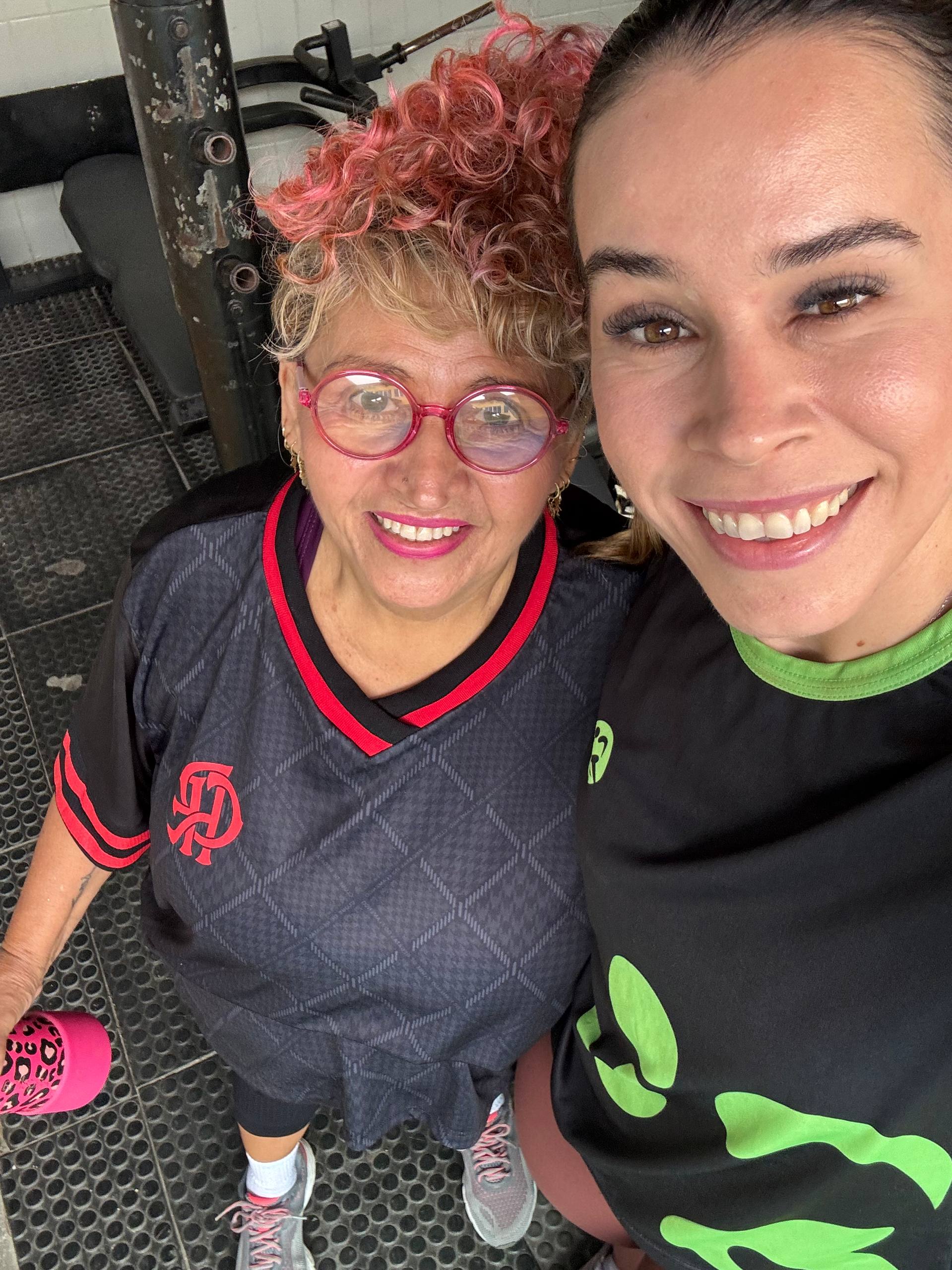 Dona Maria Angelina e sua Personal